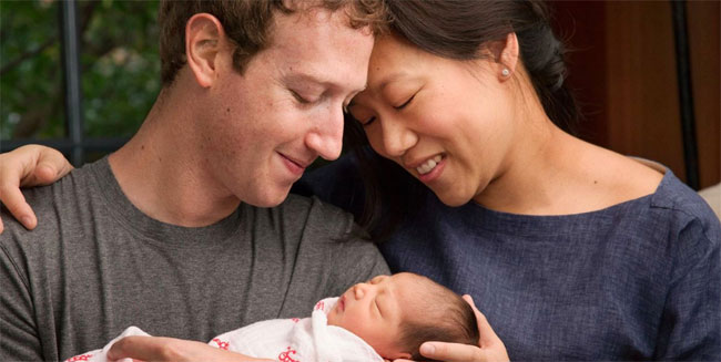 Page No. 4-Facebook owner Zuckerberg-with-Daughter