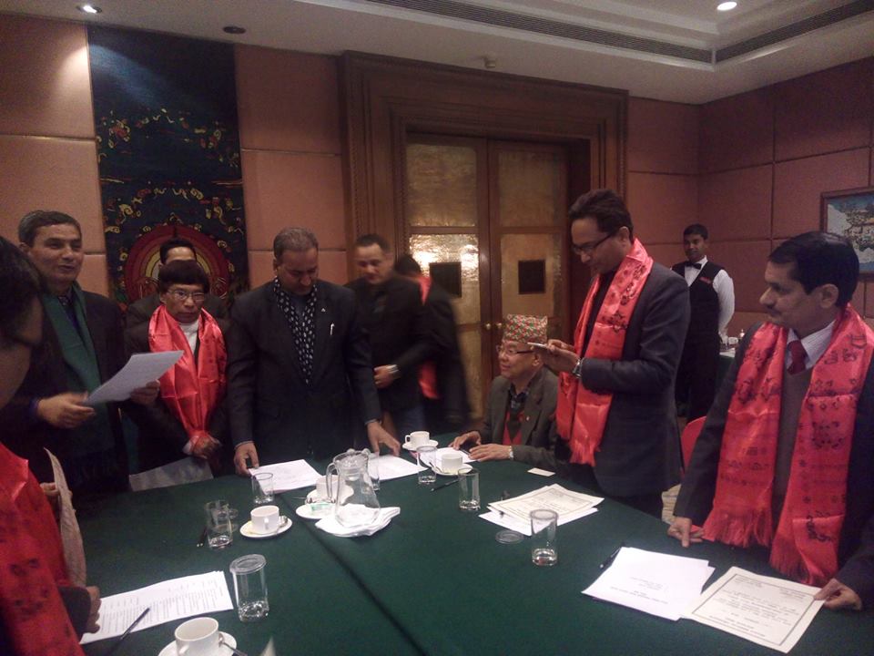Pushkar Lal Shrestha Elected Midia Socity 2