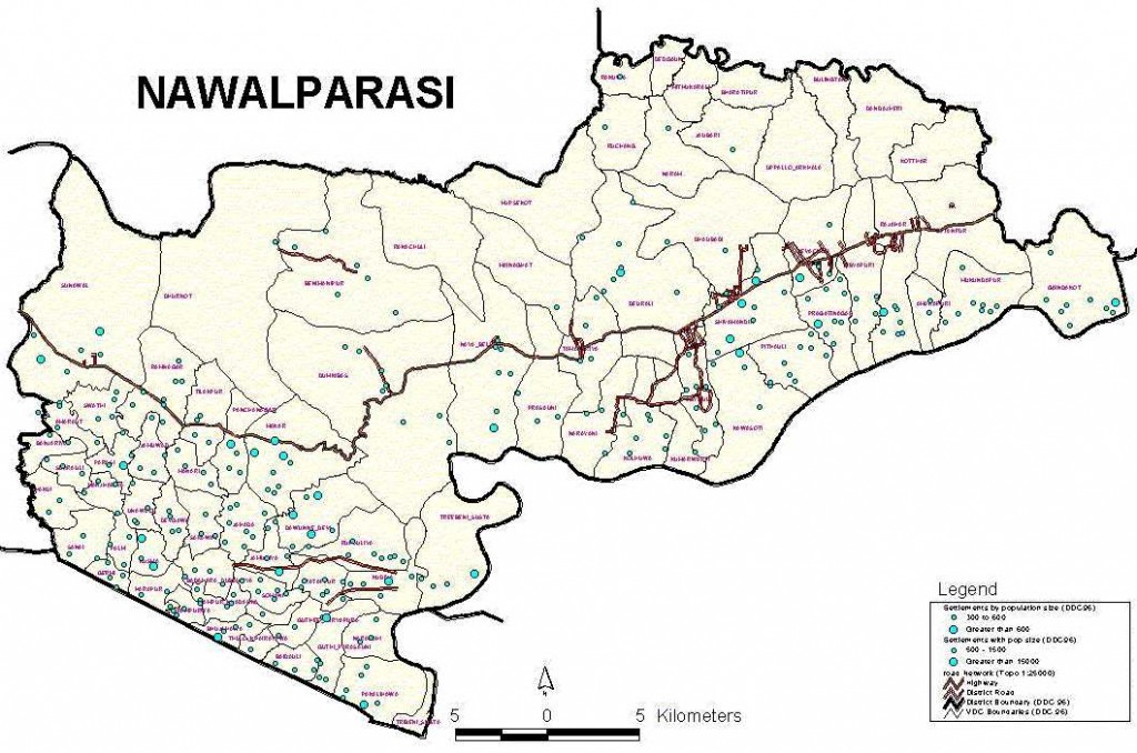 Nawalparashi map