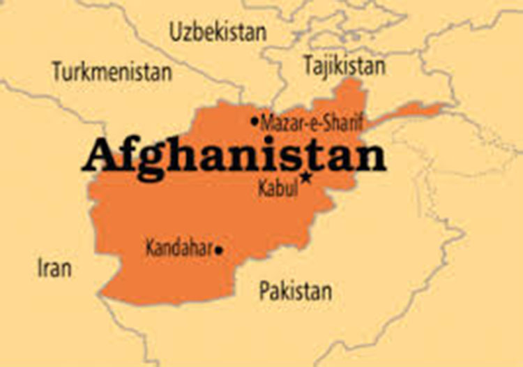 Afganistan Map
