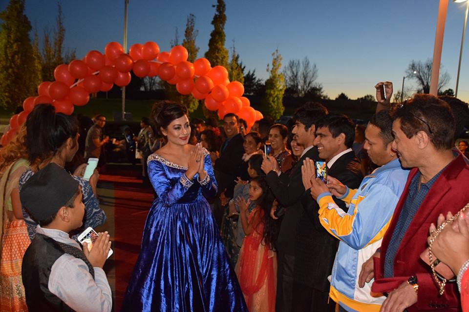 Kohinoor Actress Sweta Khadka in Catwalk