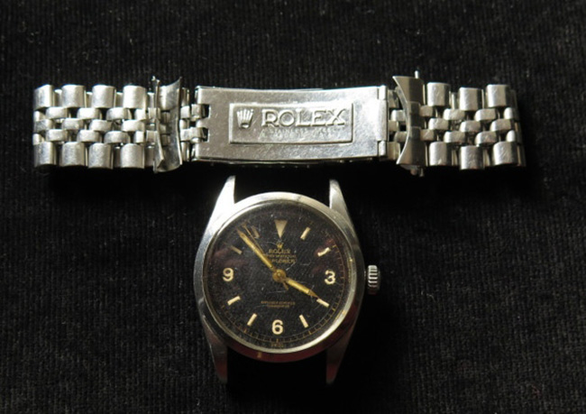 Hillari Rolex watch