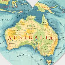 Australia map 1
