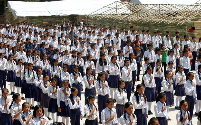 Nepal School Students