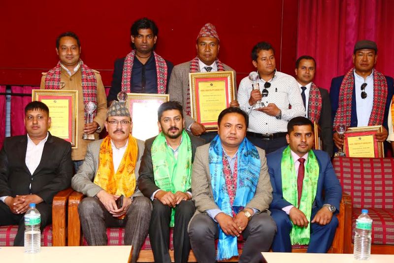 Mahesh Dhakal's Award 2