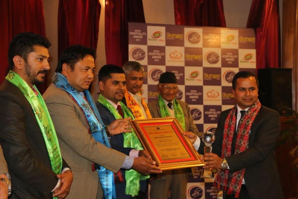 Mahesh Dhakal's Award 5