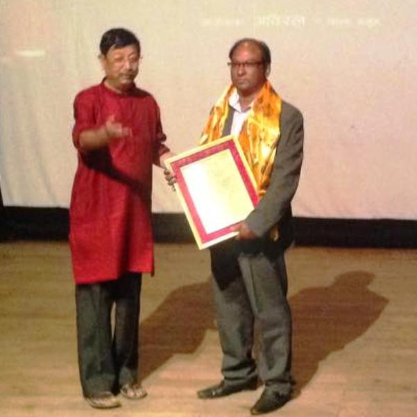 Sanam Kumar Bairag with Ashesh Malla
