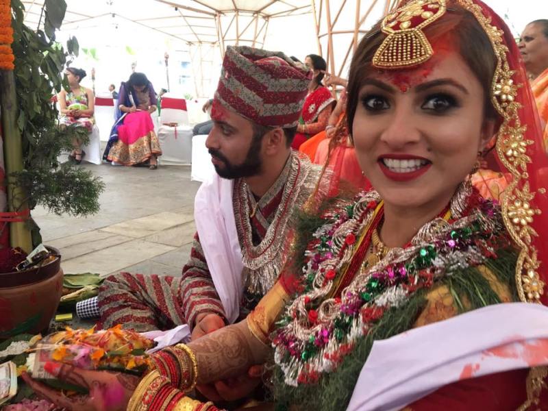 Nisha Adhikari's Marriage 1