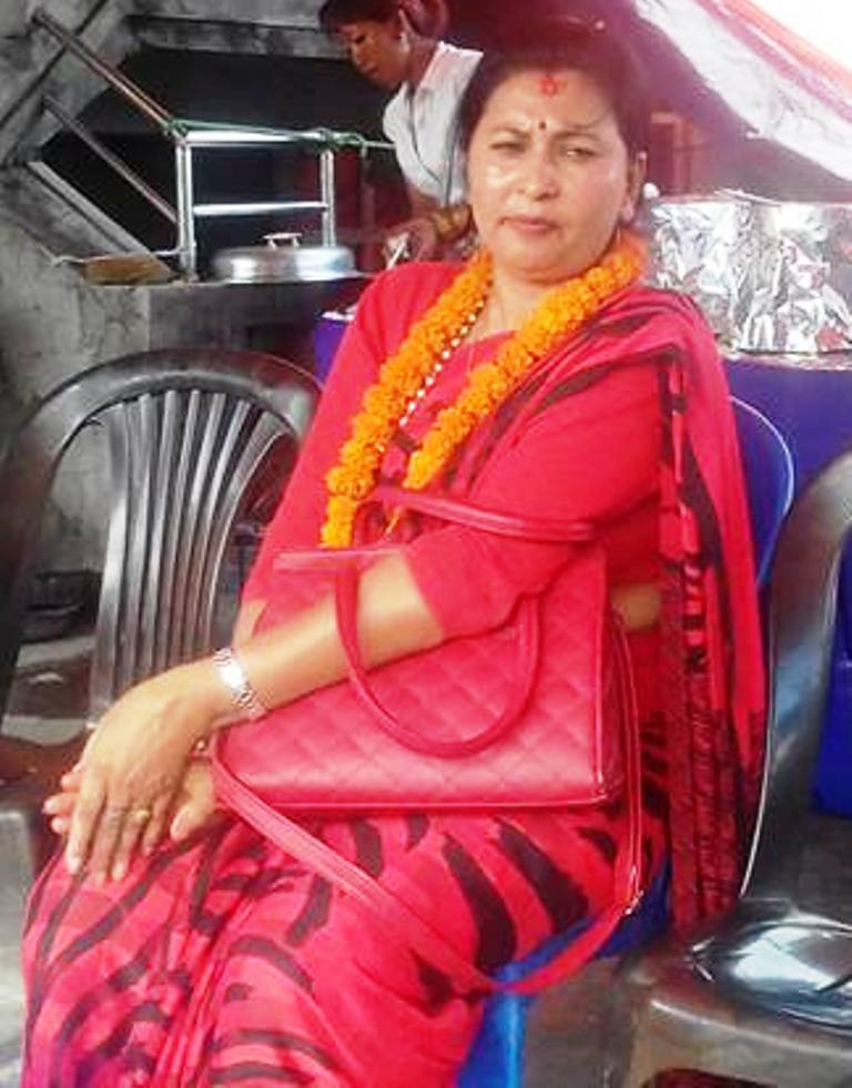 M/s Shushila Adhikari-Deputy Mayor of Nagarjun Municipality