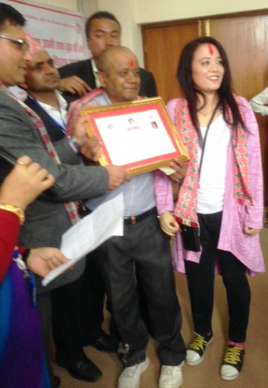 Kamala Shrestha Awarded 1