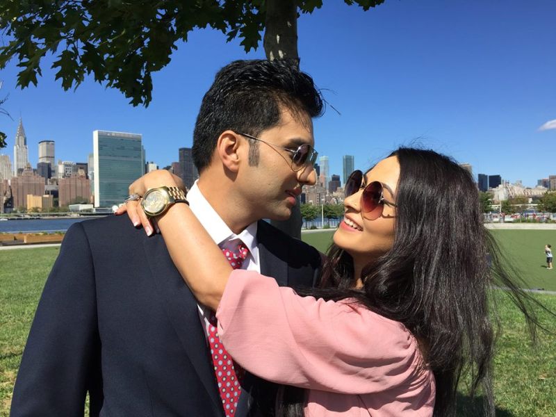 Nandita KC & Ishan Pokhrel in American Babu Made in Nepal
