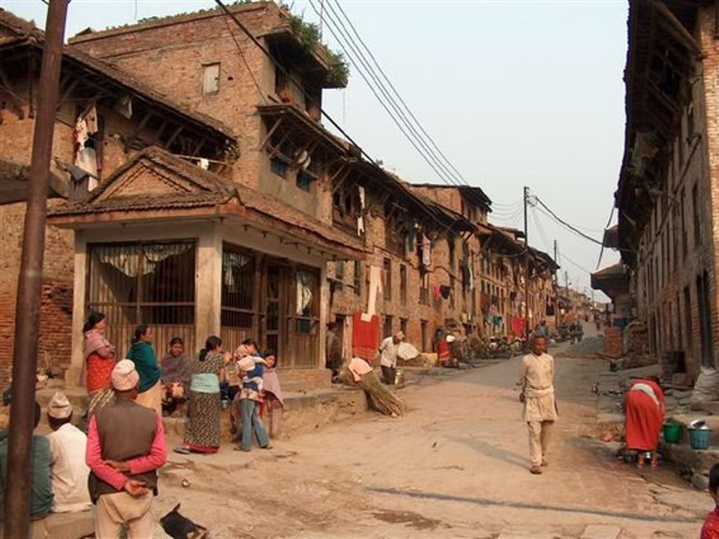 Historical Khokana City of Nepal.