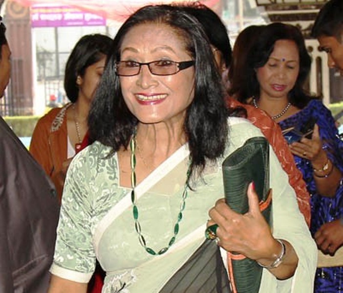 Chaitya Devi Singh-First Nepali Film Ama's Ama Artist.