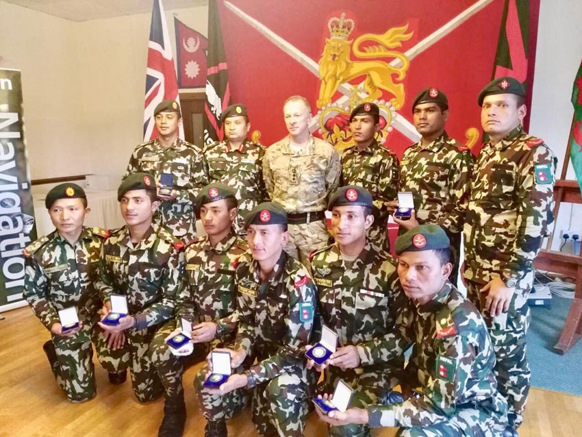 Nepal Army in UK