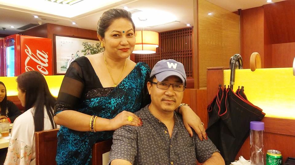 Rachana Pradhan with her Hobby Mr. Nagendra Shrestha (Vetran Singer of Nepal)